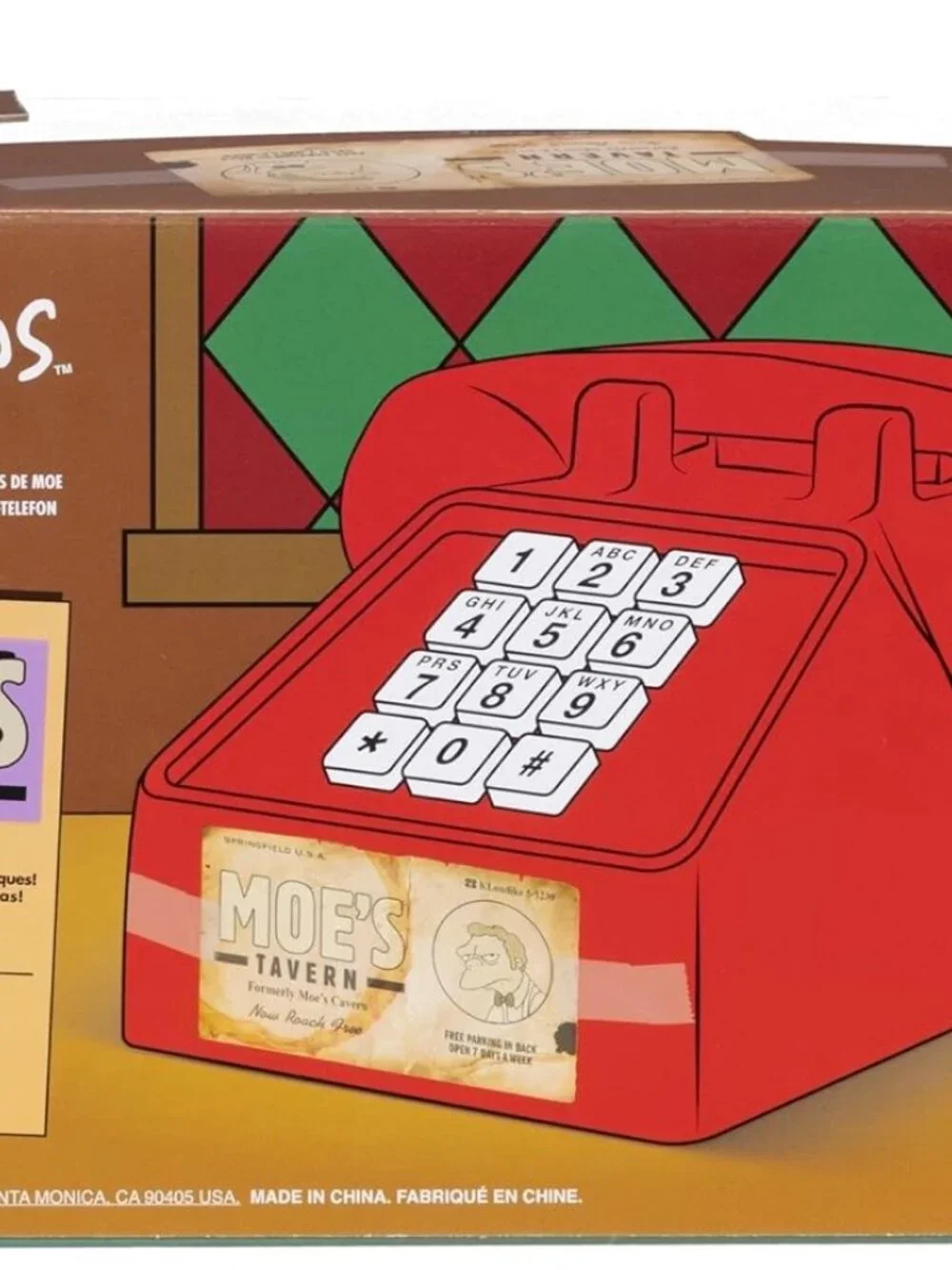 Disney The Simpsons Moe’s Prank Phone, Feature Iconic Telephone from Moe’s Taver